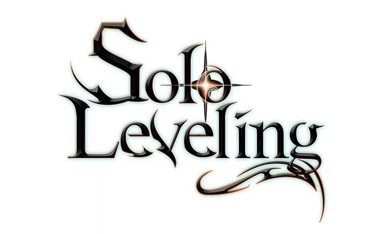 solo leveling review font with white background