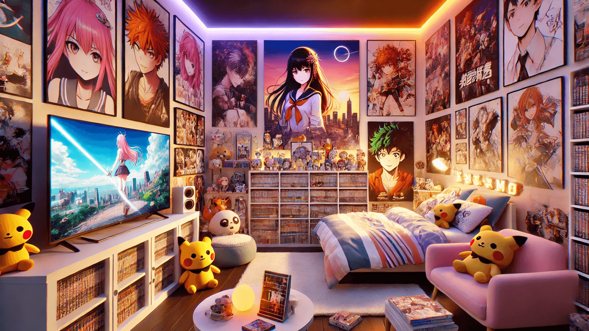 Decorating Your Room with an Anime Theme