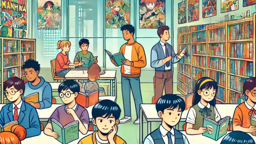 The Role of Educational Manhwa: Learning Through Comics