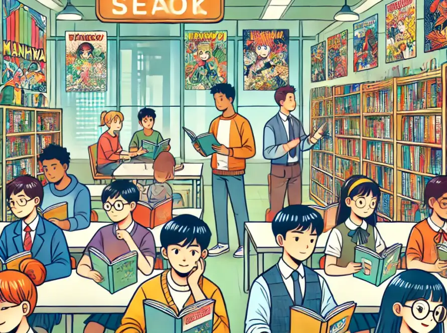 The Role of Educational Manhwa: Learning Through Comics