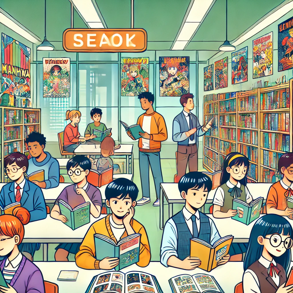 The Role of Educational Manhwa: Learning Through Comics